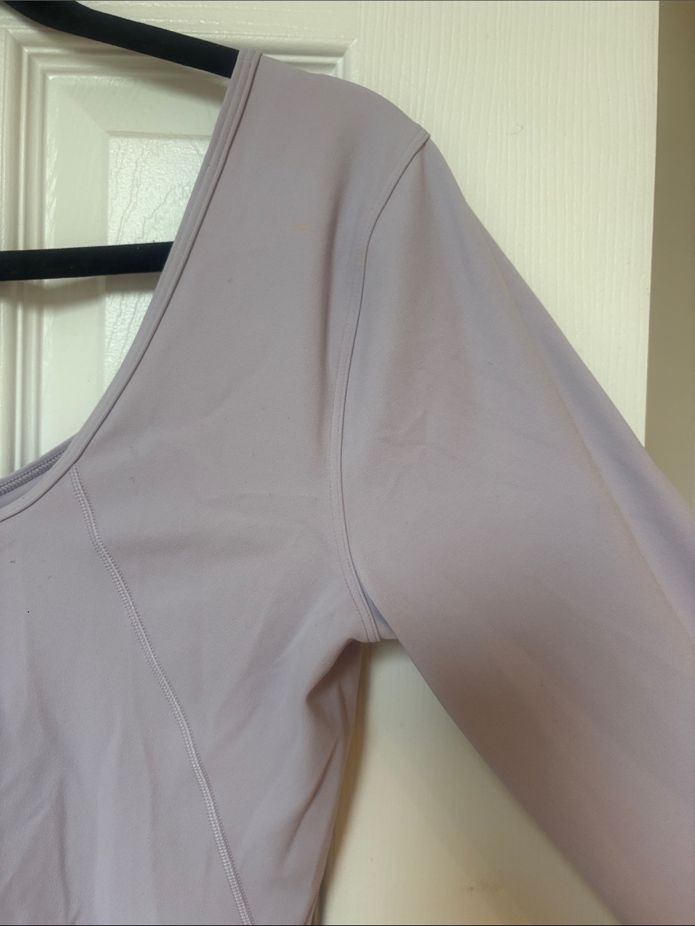 lululemon athletica Long Sleeve V-Neck Align Top in Lavender - Picture 4 of 9